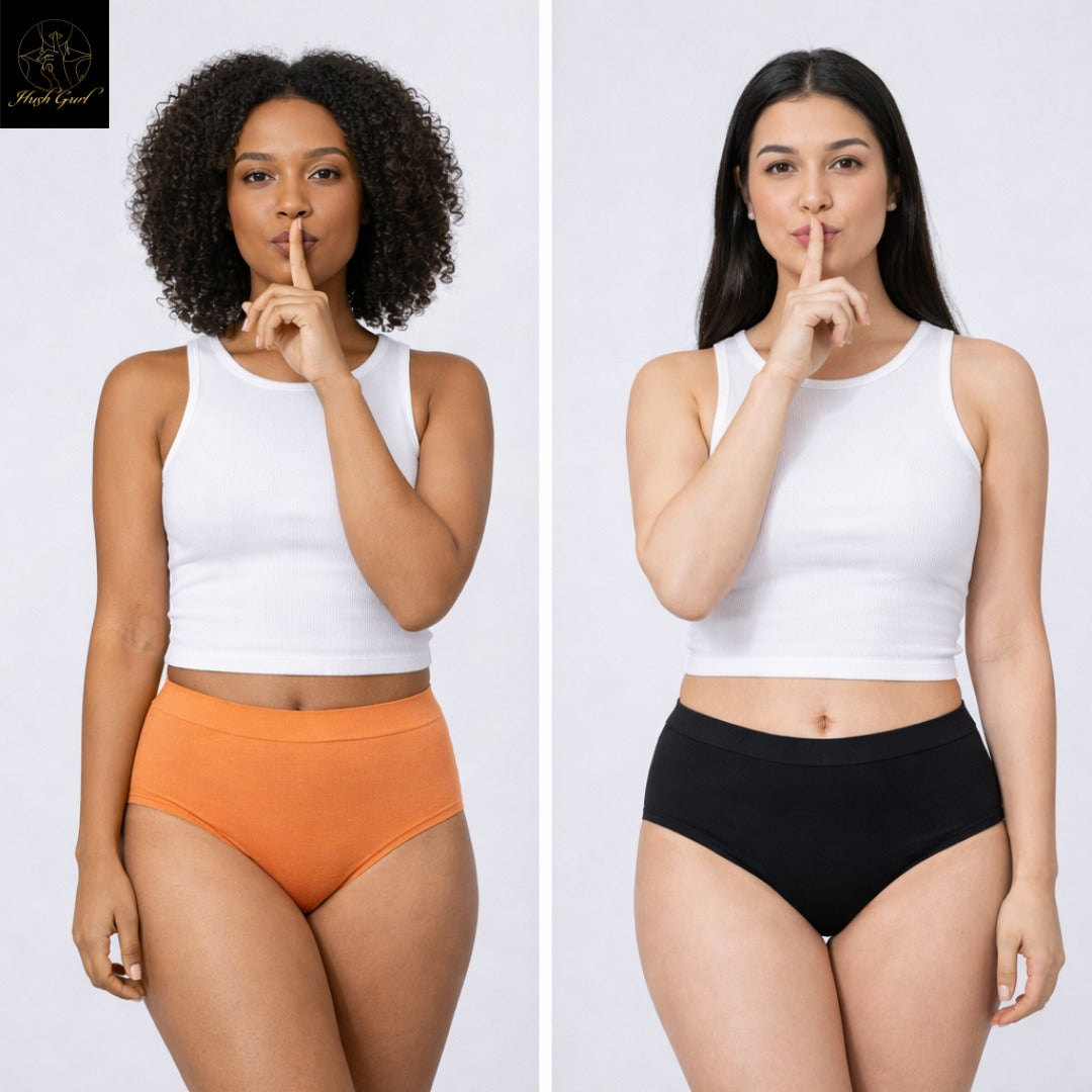 Leakproof High Rise-Orange